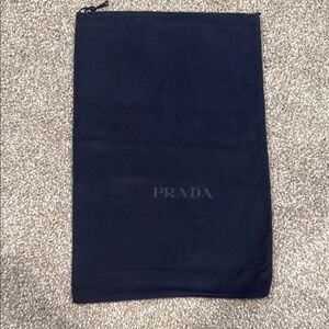 Prada shoe dust bag